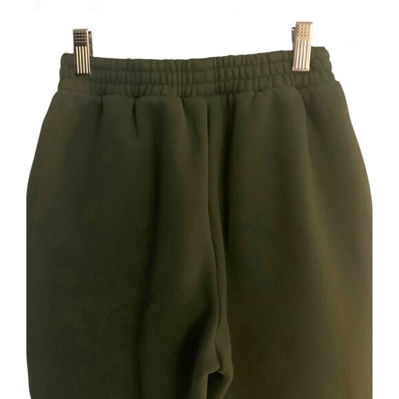 COMFRT Solid Olive Green Kid's Full Length Jogger Sweatpants Size Medium (9-10) - Picture 9 of 9